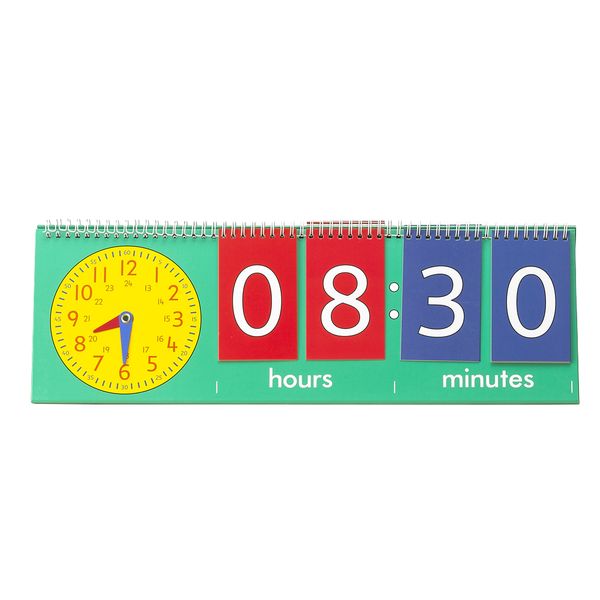 EDX Education Tell Time Flip Chart Demo
