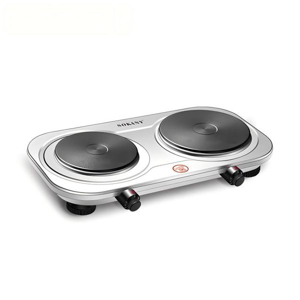 2500W Double Electric Stove Hot Plate Compatible With All Cookware