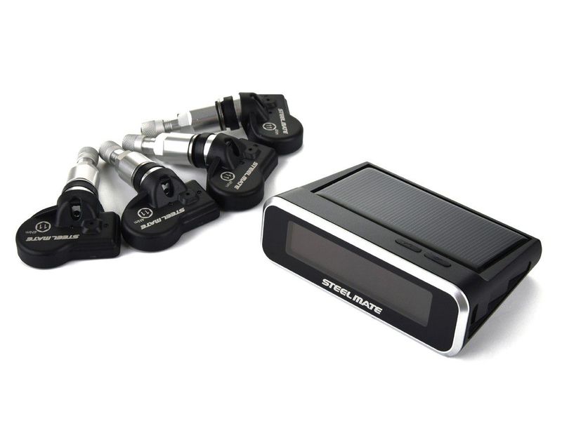 Tyre Pressure Monitoring System - TPMS 2-way Rechargeable Solar Display