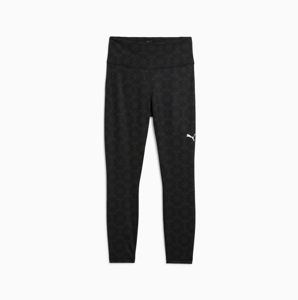 Puma Women's Graphic 7/8 AOP Training Essentials Tights - Black