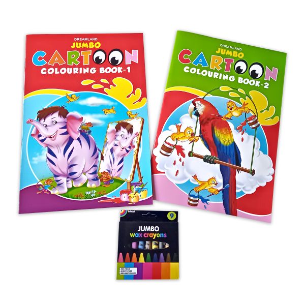 Educat Jumbo Cartoon Book Set 1