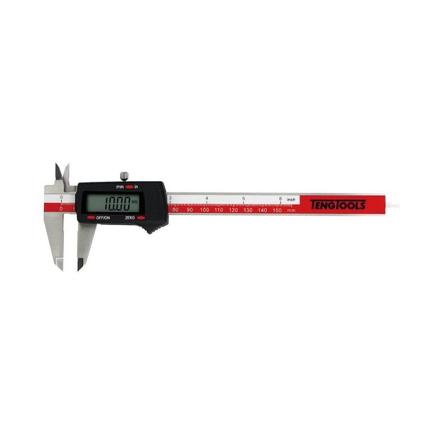 TengTools - 150MM Digital Caliper (batteries included) - CALD150