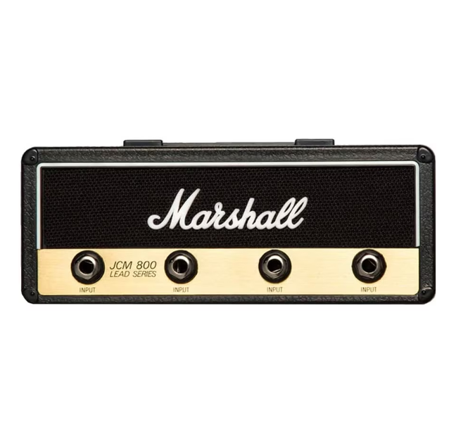 Key Hook with Mini Amplifier Featuring Four Jack Ports