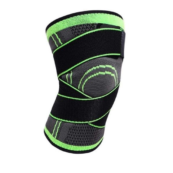 Knee Brace - Compression for Men and Women - Green - Medium
