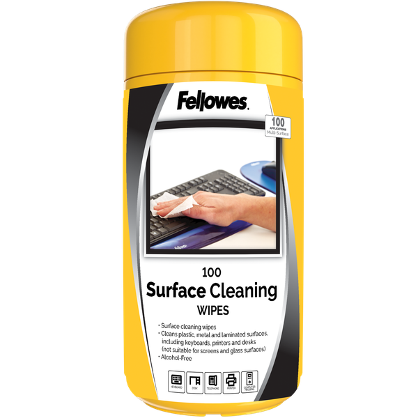 Fellowes Surface Cleaning Wipes