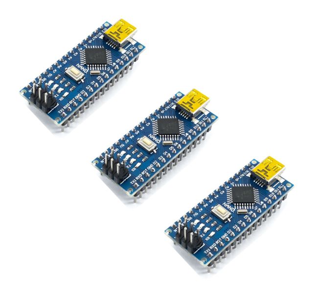 Robotico Arduino-compatible Nano v3.0 Atmega328P Development Board - 3pc