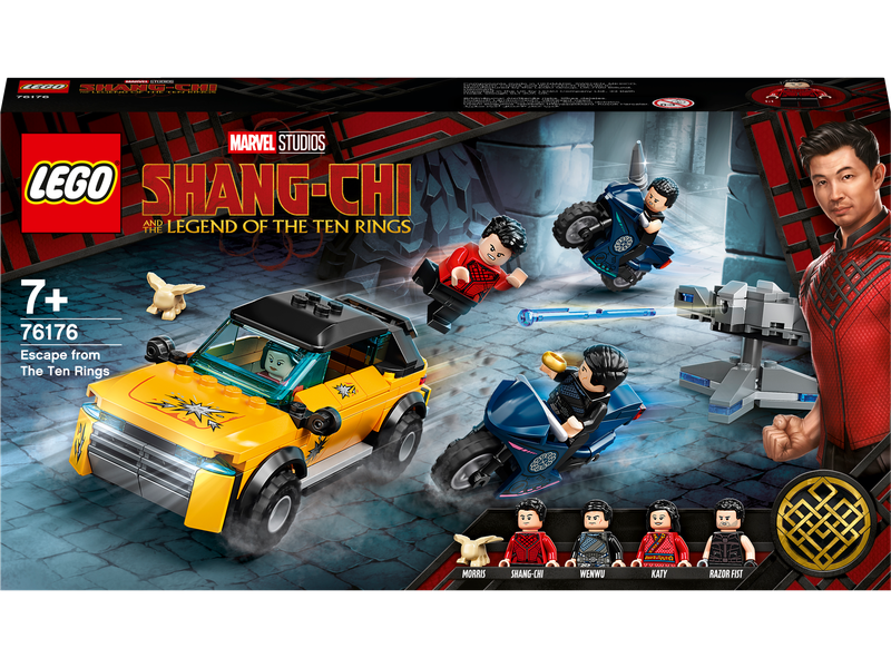 LEGO Marvel Shang-Chi Escape from The Ten Rings 76176 Collectible Playset