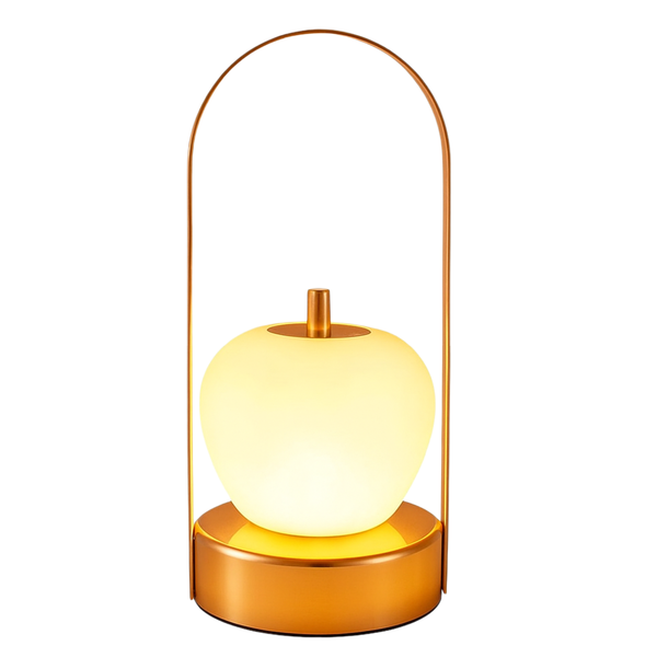 LED Rechargeable Desk Lamp - Touch Dimming, Art Design