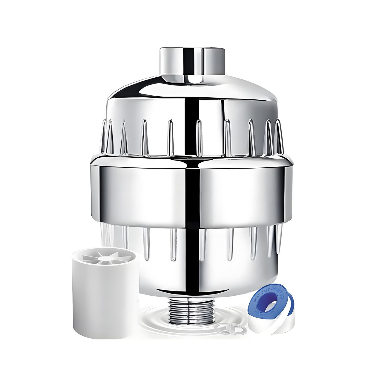 Filtered Shower Head 36-Stage Shower Filter with Replacement Cartridge