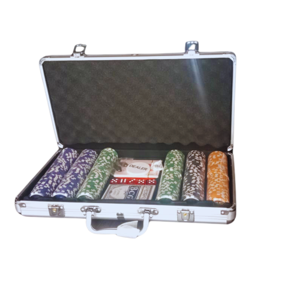 SA Poker Shop Royal Flush Poker Chip Set - 300 Piece