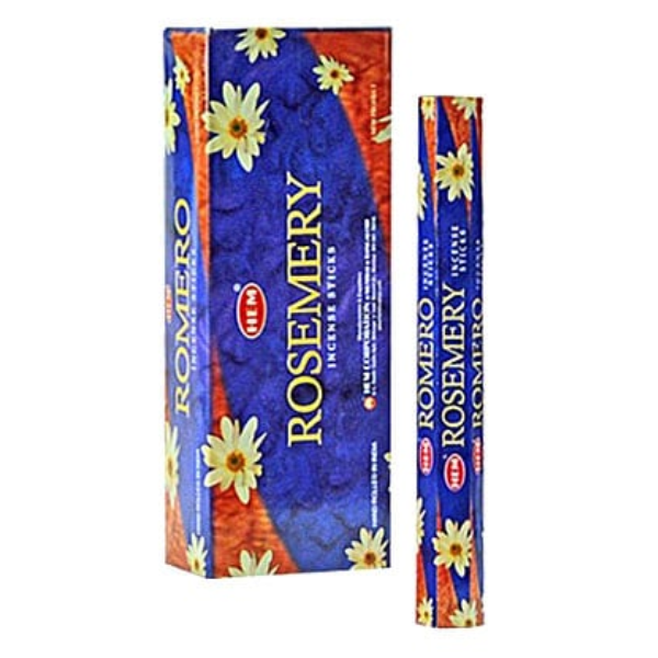 HEM Rosemary Incense Sticks (6 Packs of 20 Sticks Each)