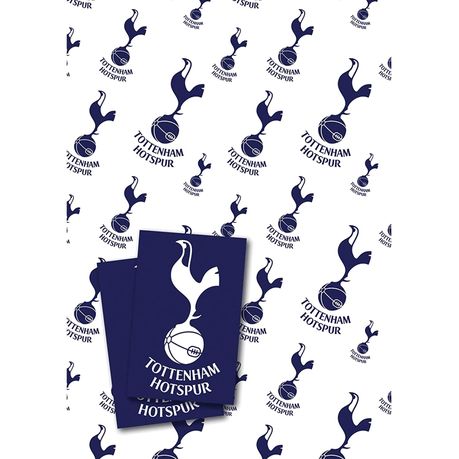 Official TOTTENHAM HOTSPUR FC FOOTBALL Gift Wrap Wrapping Paper - choose  amount