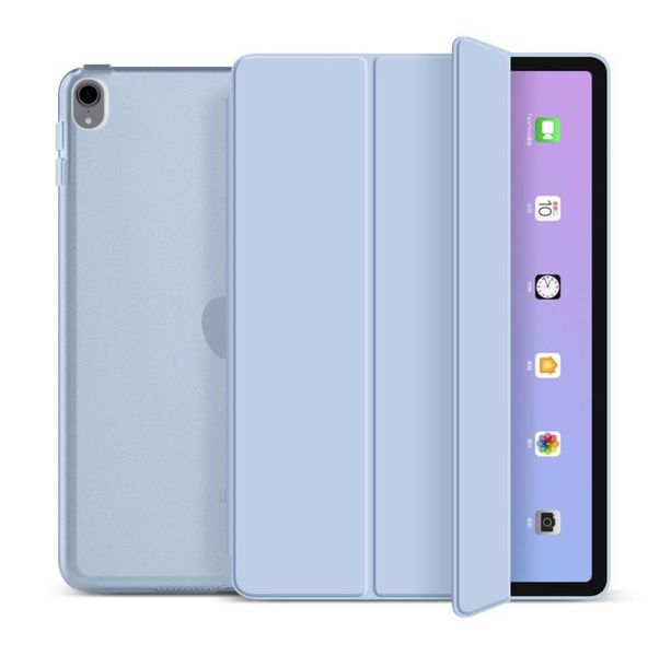 TechByte Smart Case for iPad Air 4th/5th Gen 10.9" - Tri-Fold Cover - Blue