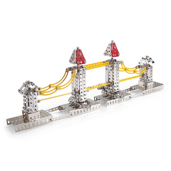 862 Piece Tower Bridge Model Building Set - STEM Construction Education Toy