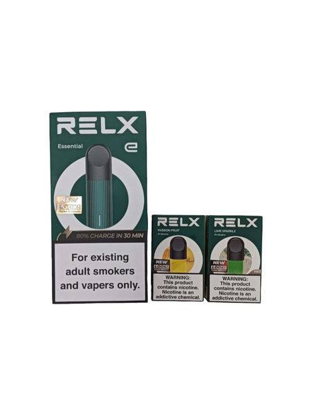 RELX Essential White Kit with 2 Pods - 350mAh