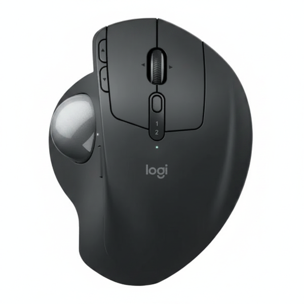 Logitech Ergonomic Wireless Trackball Mouse - Black, 2048 DPI