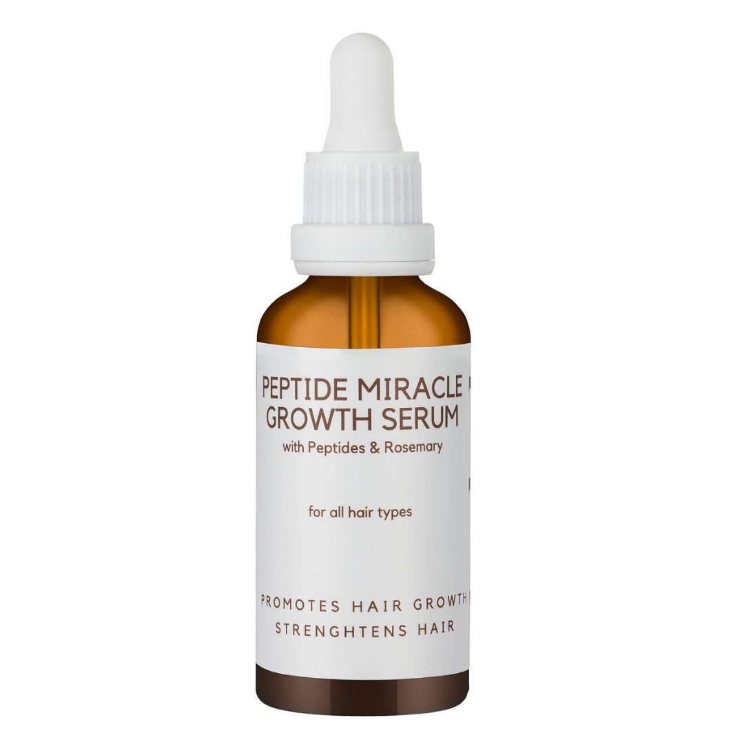 Miracle Growth Peptide Serum For Longer, Denser Hair In 150 Days 