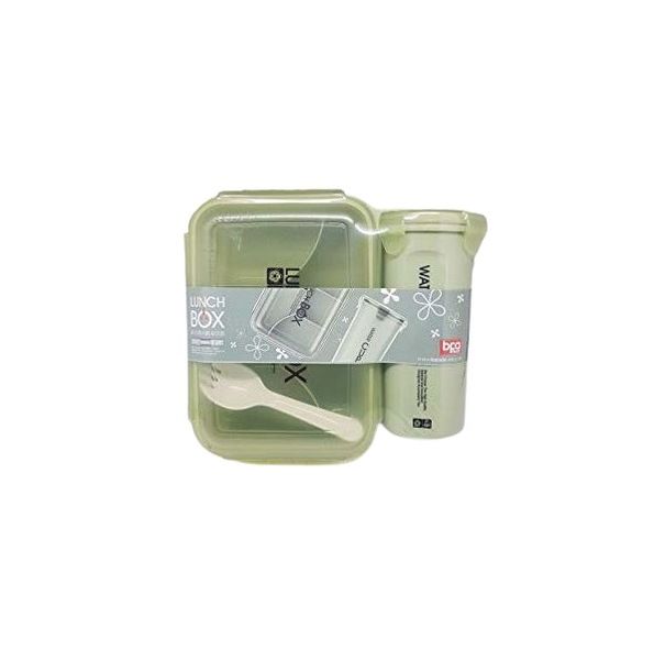 Lunchbox Set With A Bottle -Green