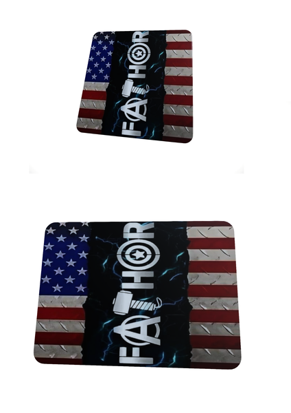 Fathor - Mouse Pad and Coaster Set
