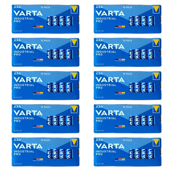 Varta AAA Industrial Pro 100 Pack