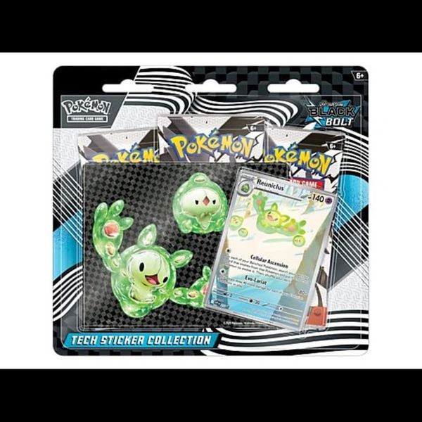 Pokemon: Scarlet &amp; Violet - Black Bolt Tech Sticker Collection