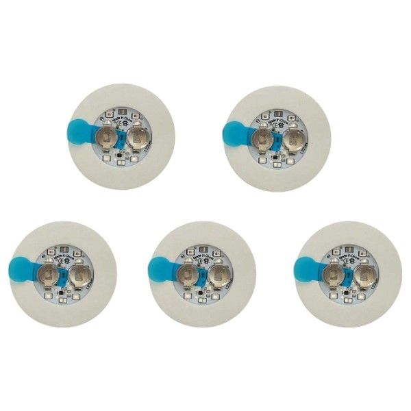 LED Luminous Sticker Coaster - Set of 5