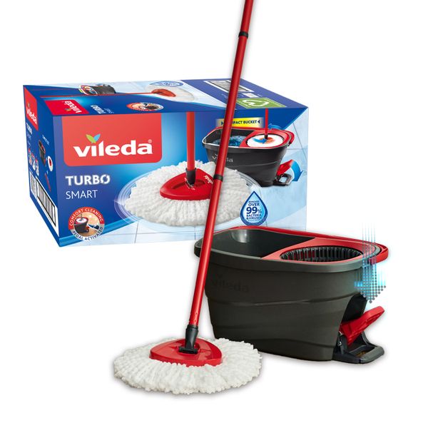 Vileda - Spin Mop Turbo Smart - System