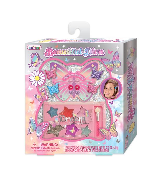 Tye Dye Butterfly Beautiful Diva Make Up Set