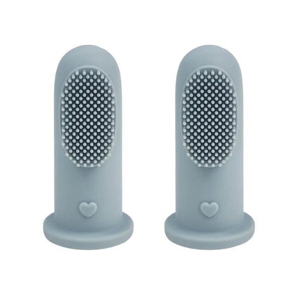 Baby &amp; Toddler Premium Silicone Finger Toothbrush - 2 Pack