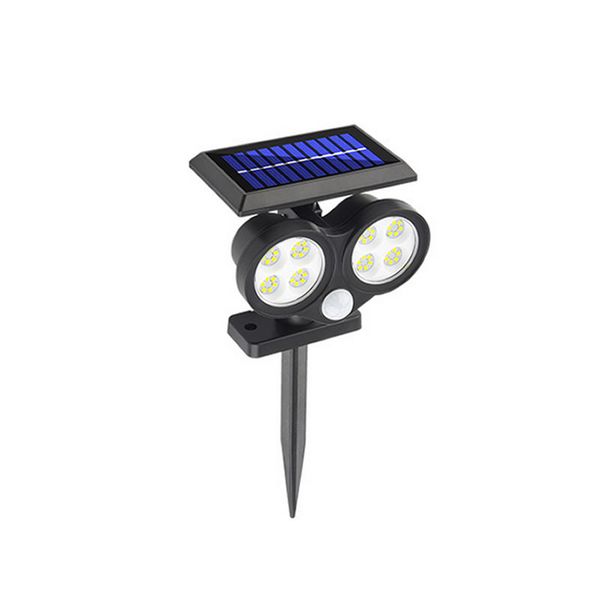 Solar Powered 48 LED Sensored Wall And Ground Light FA-1906A
