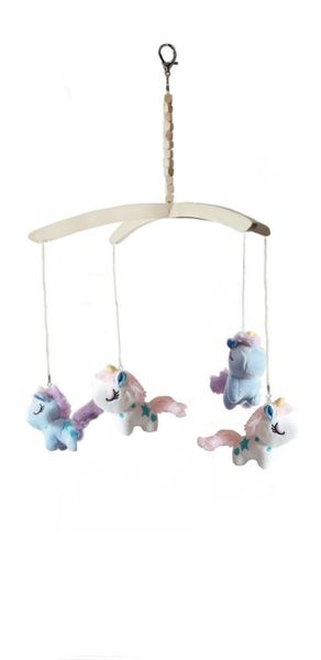 Kika Baby Unicorn Mobile - White &amp; Blue