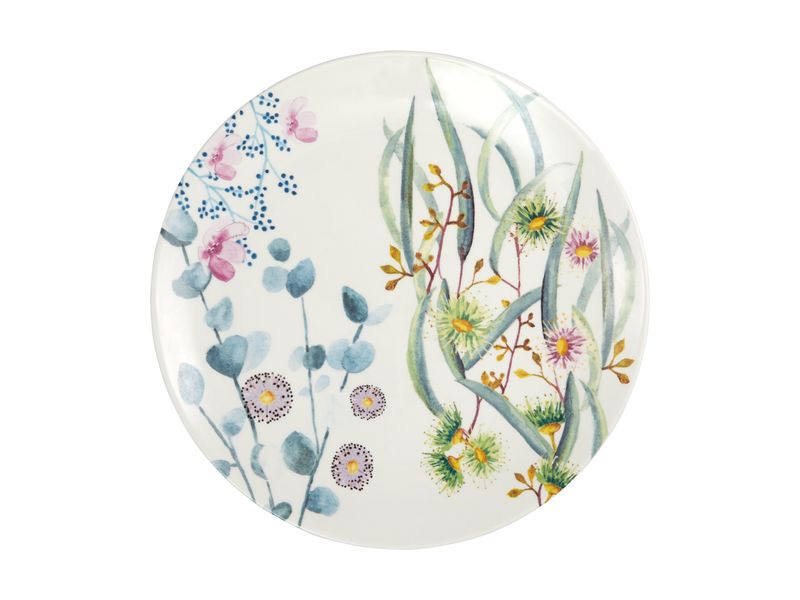 Maxwell and Williams Eucalyptus Bloom Round Platter 33cm Gift Boxed
