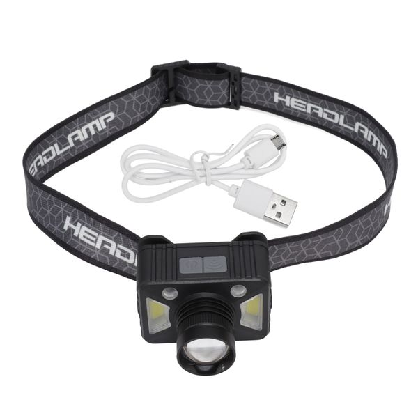 Led Headlamp Usb Charging Small Lightweight Induction Headlamp