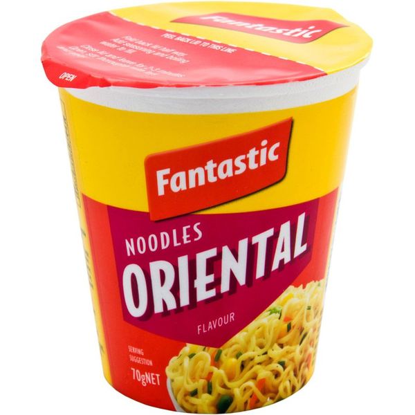 Fantastic - Oriental Cup Noodles 12 x 70g