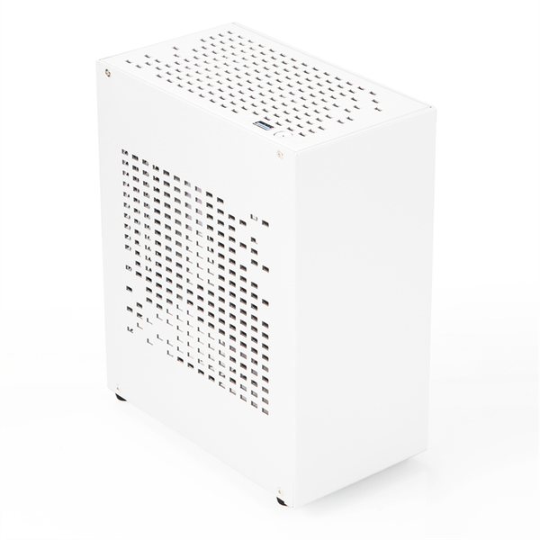 A07 Mini ITX Computer Case Chassis HTPC Host Case Desktop Box White