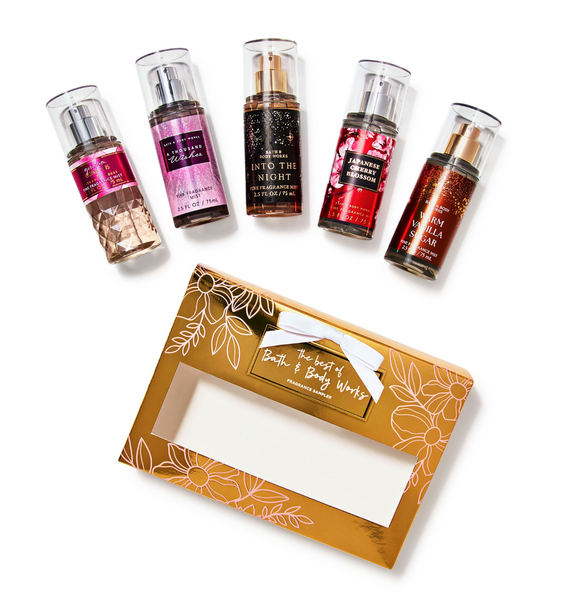 Bath &amp; Body Works 5-piece Mini Fine Fragrance Mist Gift Set
