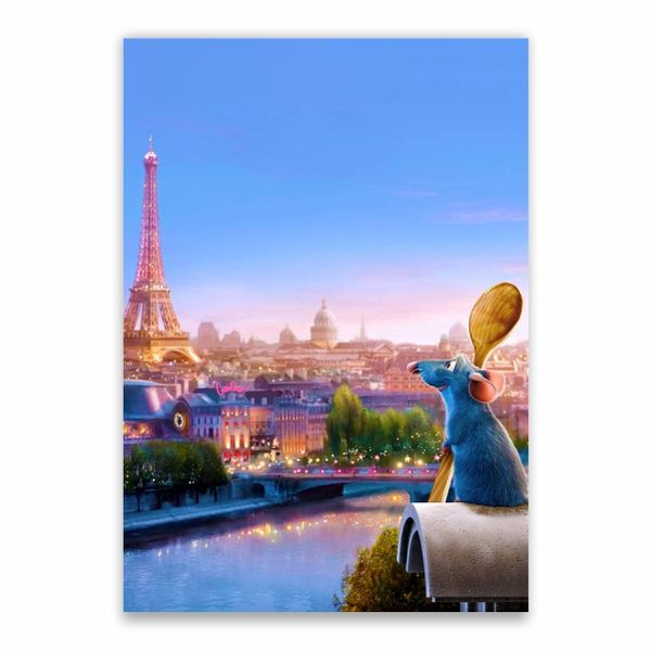 Ratatouille Paris Poster - A1