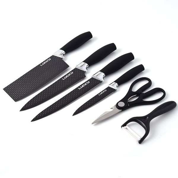 Stunning 6 Piece Kitchen Knife Gift Set (LK-WS11)