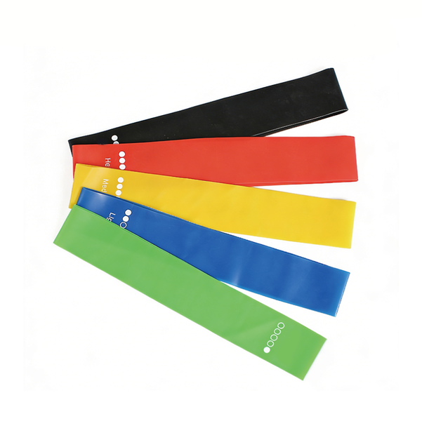 5Pieces TPE Elastic Band, Yoga Resistance Band, Tension Ring