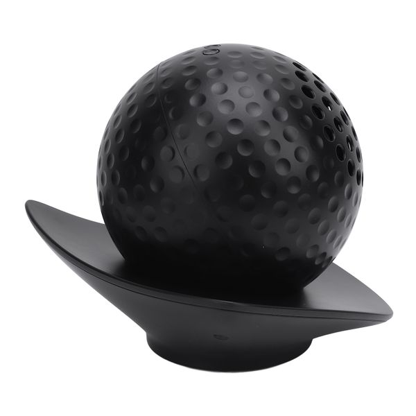 Golf Ball Bluetooth Speaker, Water Resistant, Black