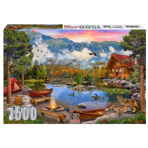 RGS Group Mountain Lake 1500 Piece Jigsaw Puzzle