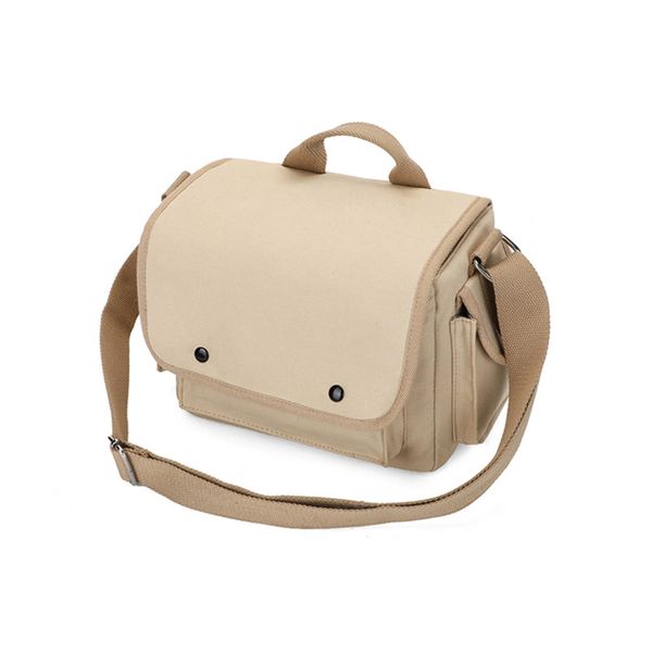 Canvas Nikon Shoulder Bag - For 200D-800D Khaki