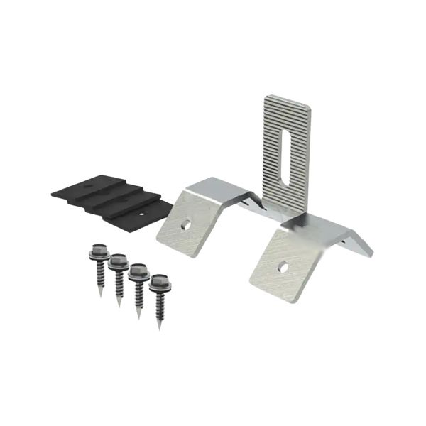 Myndmeds Trapezoidal Shaped Rail Solar Panel Mounting Bracket T01