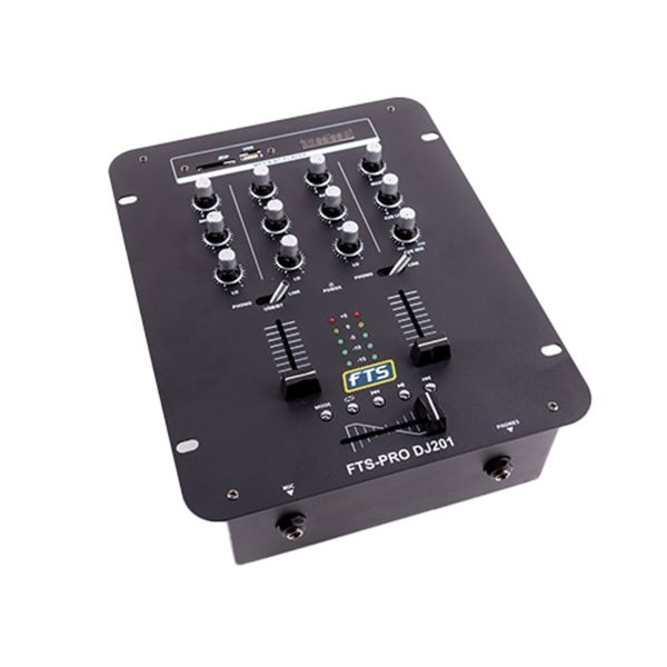 FTS 2CH Professional DJ Mixer DJ201