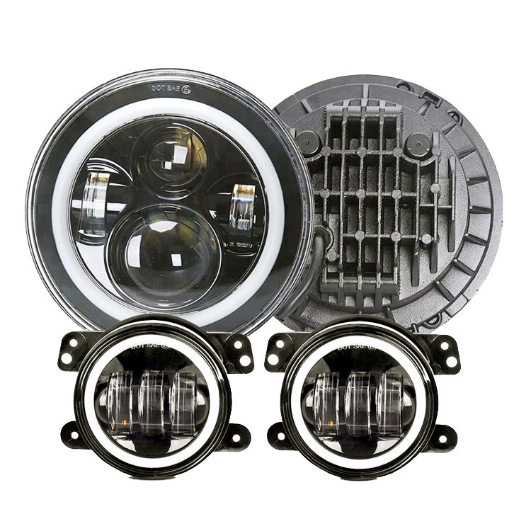 7Inch RGB Headlight and 4Inch Fog Light Kit Shop Today. Get it