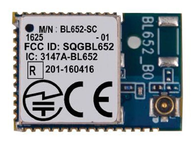 Laird Connectivity (BL652-SC-01) Bluetooth Module, 2.402 to 2.48GHz
