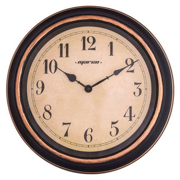 Marco 40cm Antique Wall Clock with Duracell Battery