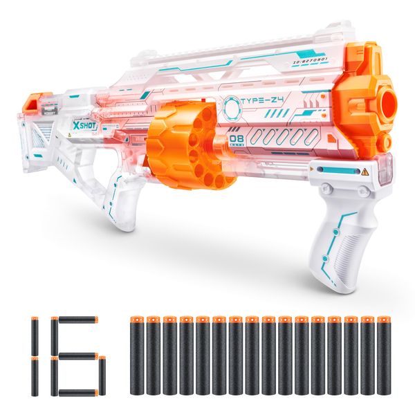 Zuru X-Shot Skins Last Stand Ghost Blaster - Zuru36518P