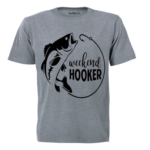 Fisherman - Weekend Hooker - Mens - T-Shirt - White