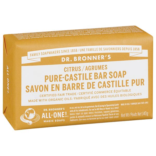 Dr Bronner citrus bar 140g